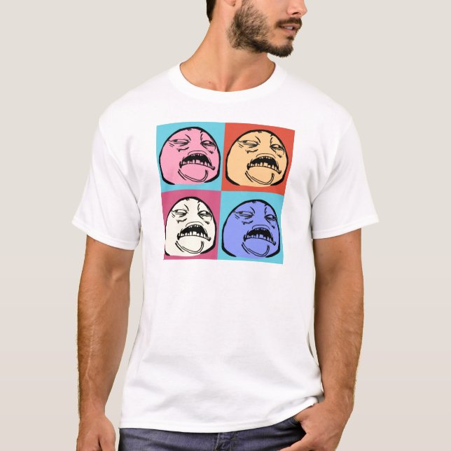 T-shirt Peinture douce de Jésus (Devant)