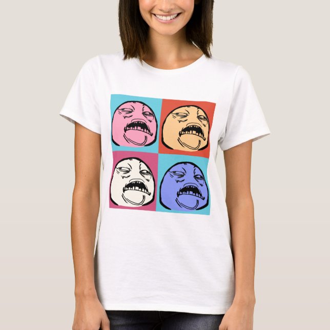 T-shirt Peinture douce de Jésus (Devant)