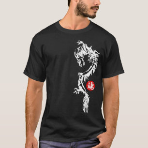 T-SHIRT PEINTURE DRAGON BRUSH