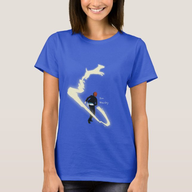 T-shirt Peinture du Patronus de Ron Weasley (Devant)