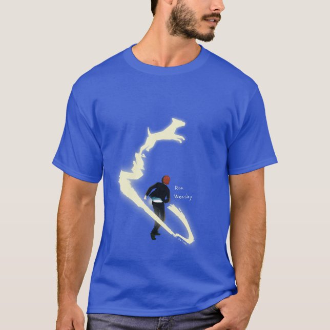 T-shirt Peinture du Patronus de Ron Weasley (Devant)