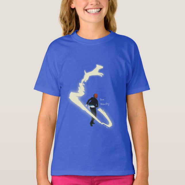 T-shirt Peinture du Patronus de Ron Weasley (Devant)