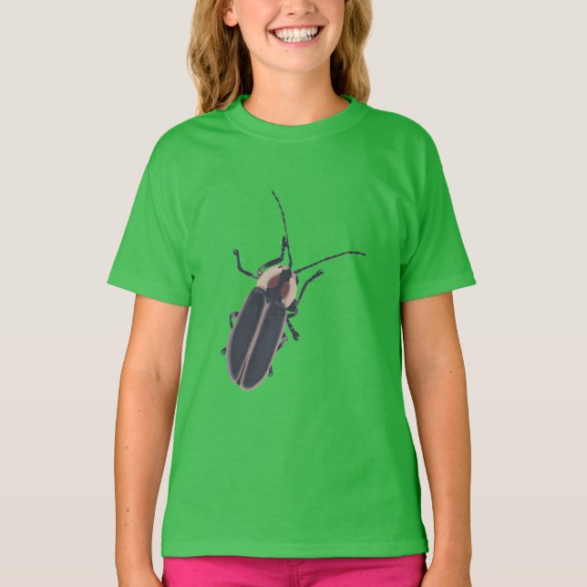 T-shirt Peinture d'un éclair, insecte, chemises (Devant)