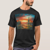 Peinture d'une peinture colorée de coucher du