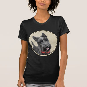 T-shirt Peinture écossaise Terrier - Cute Original Chien A