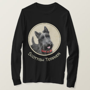 T-shirt Peinture écossaise Terrier - Cute Original Dog Art