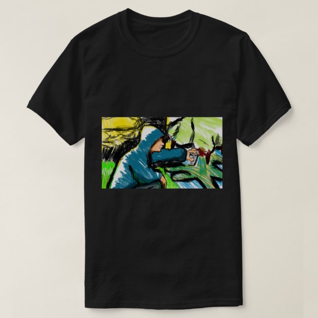 T-SHIRT PEINTURE EN AEROSOL!!! (Design devant)