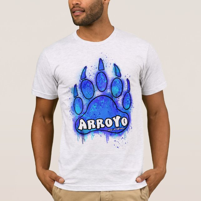 T-shirt Peinture en aérosol patte (Devant)