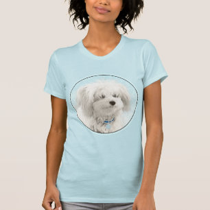 T-shirt Peinture en coton de Tuléar - Joli art original po
