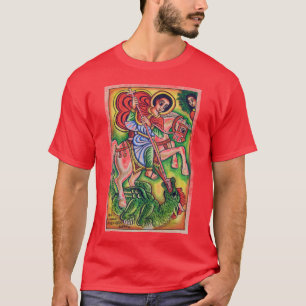 T-shirt Peinture éthiopienne d'église - Kidus Gebreal