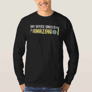 T-shirt Peinture Extraordinaire De L'Odeur De Bureau Pour