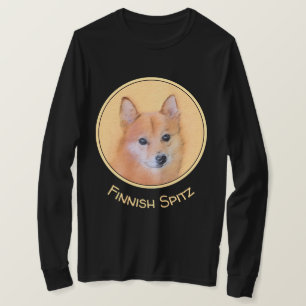 T-shirt Peinture finlandaise Spitz - Jote Original Chien A