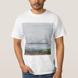T-shirt Peinture Foggy Ferry