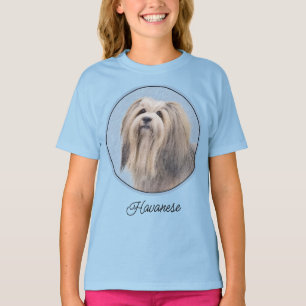 T-shirt Peinture Havanais (Argent) - Jolie illustration or