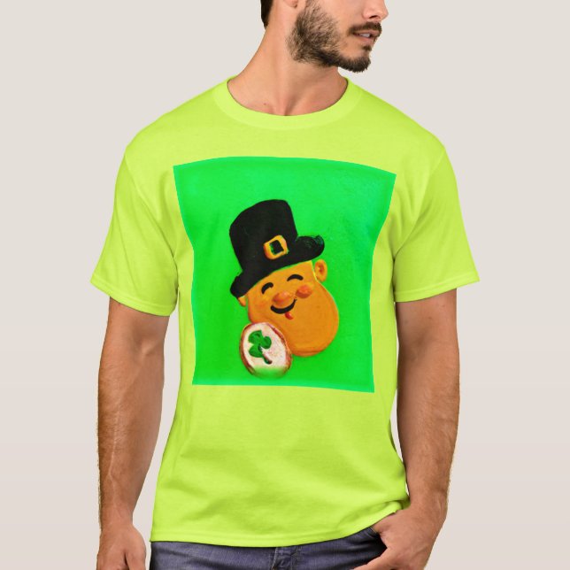 T-shirt Peinture irlandaise. Commandez dès maintenant  (Devant)