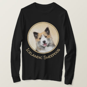 T-shirt Peinture islandaise pour chien de mer - Art origin