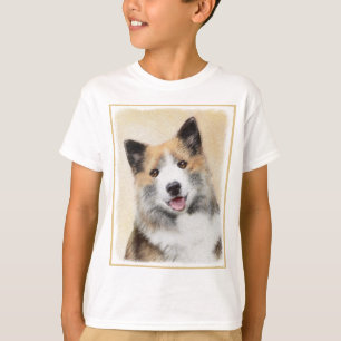 T-shirt Peinture islandaise pour chien de mer - Art origin