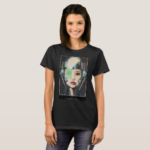 T-shirt Peinture 'Jeanne d'Arc' sur un