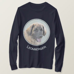 T-shirt Peinture Leonberger - Joli art original chien