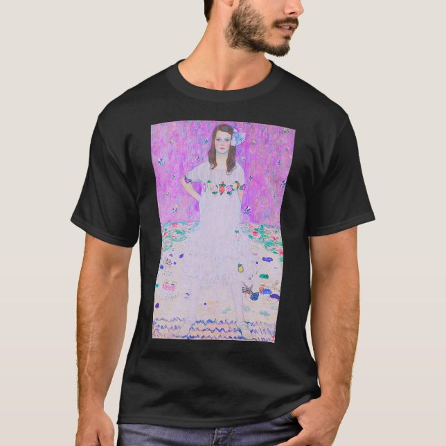 T-shirt Peinture Mäda Primavesi de Gustav Klimt (Devant)