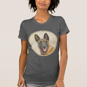 T-shirt Peinture Malinoise belge - Cute Original Chien Art
