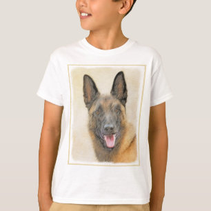 T-shirt Peinture Malinoise belge - Cute Original Chien Art