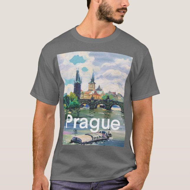 T-shirt Peinture moderne (Devant)