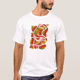 T-shirt Peinture Multicolor Ganesha