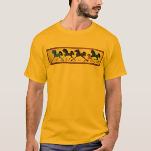 T-shirt Peinture murale de cheval de Chalee de bruit