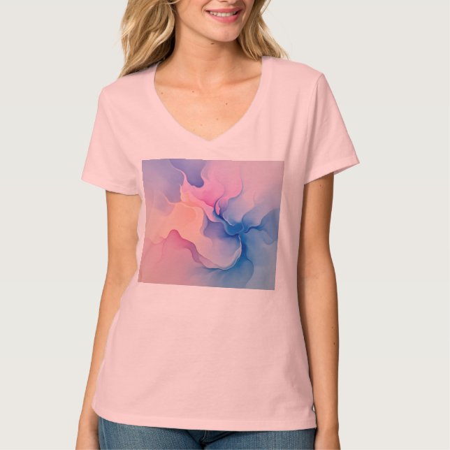 T-shirt Peinture numérique (Devant)