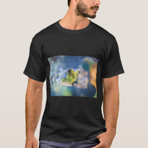 T-shirt Peinture numérique de poisson-coffre