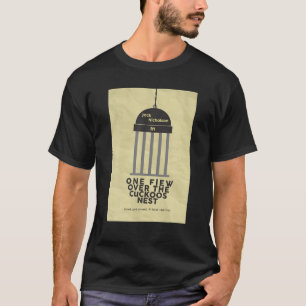 T-shirt Peinture One Flew Poster Over Comédie Cinématograp