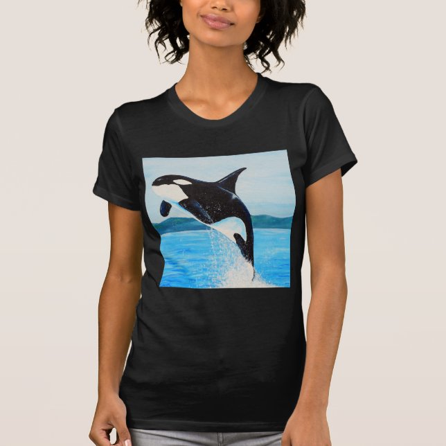 T-shirt Peinture Orca (Devant)