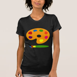 T-shirt Peinture Palette