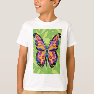 T-shirt Peinture papillon abstraite