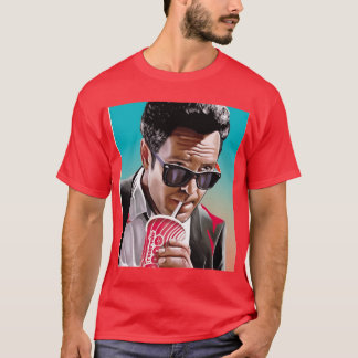 T-shirt Peinture personnage Vic Vega voleurs film