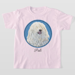 T-shirt Peinture Puli - Cute Original Chien Art