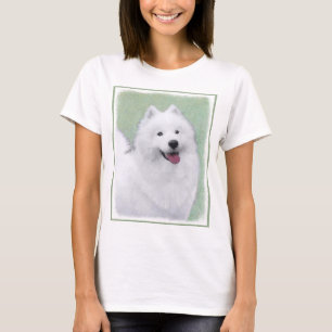 T-shirt Peinture Samoyed - Cute Original Chien Art
