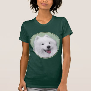 T-shirt Peinture Samoyed - Cute Original Chien Art