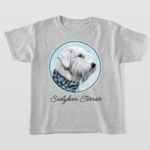 T-shirt Peinture Sealyham Terrier - Cute Original Chien Ar