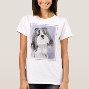 T-shirt Peinture Shih Tzu - Cute Original Chien Art