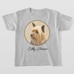 T-shirt Peinture Silky Terrier - Cute Original Chien Art