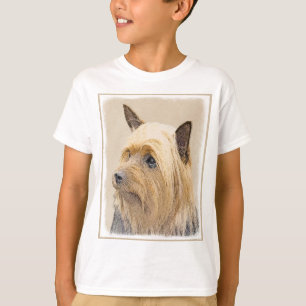 T-shirt Peinture Silky Terrier - Cute Original Chien Art