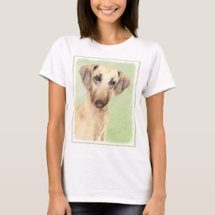 T-shirt Peinture Sloughis - Joli art original pour chien