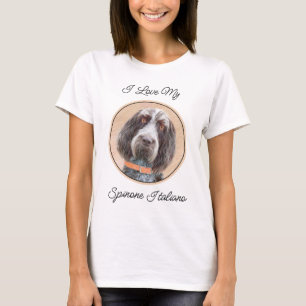 T-shirt Peinture Spinone Italiano - Belle Art Original Chi
