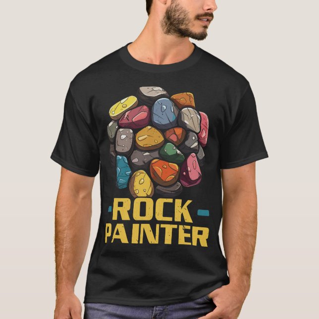 T-shirt Peinture sur pierre S2 (38) (Devant)