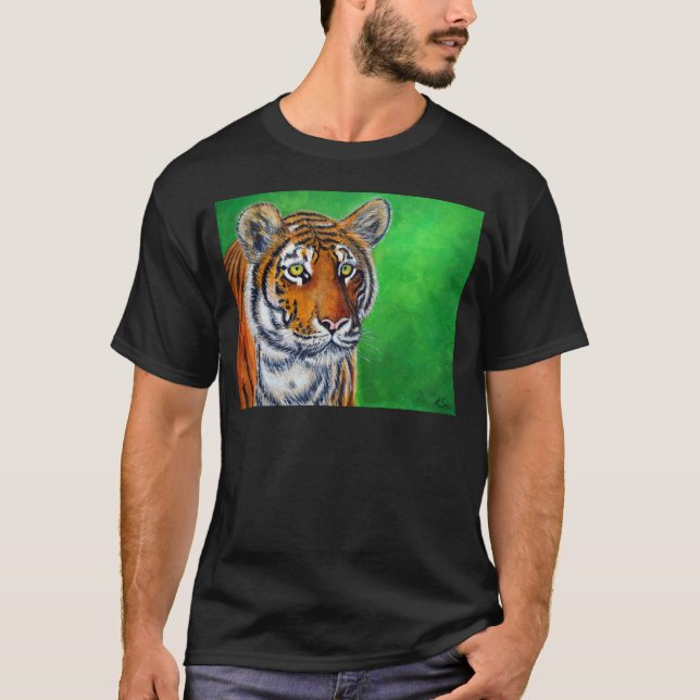 T-shirt Peinture sur tigre (Devant)