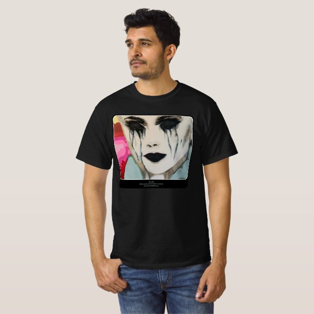 T-shirt Peinture sur un (Devant entier)