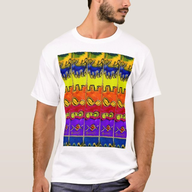 T-shirt Peinture Wiggles Lovitude Sou (Devant)