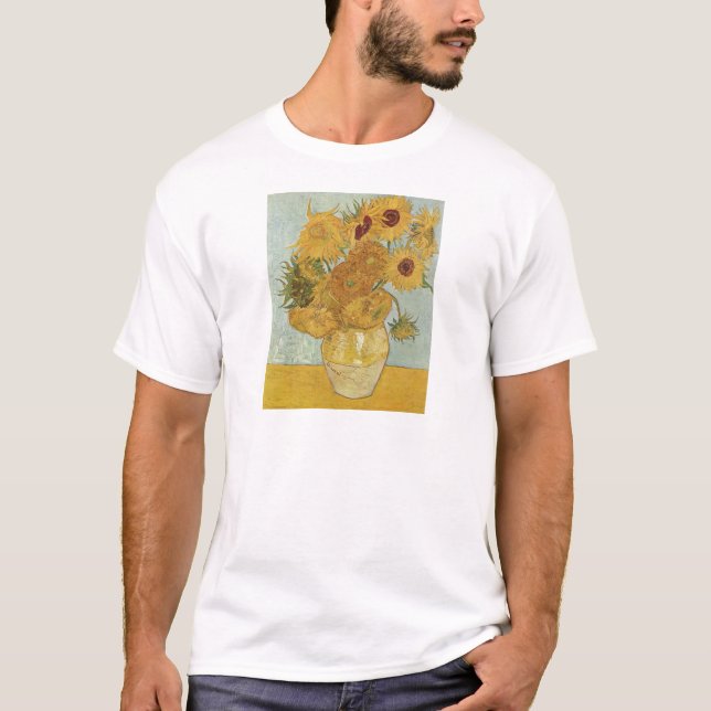 T-shirt Peintures de Van Gogh : Tournesols de Van Gogh (Devant)